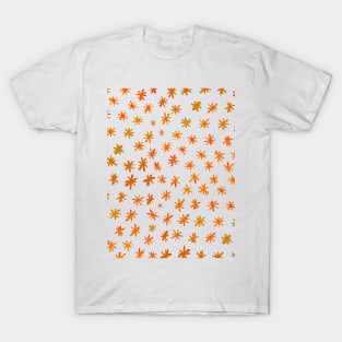 Watercolor stars - orange T-Shirt